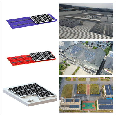 Алюминий на системе установки крыши дома солнечной, поли солнечной крыше PV устанавливая системы