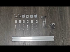 Системы установки солнечных фотоэлектрических батарей на плоской крыше 1200 мм фотоэлектрическая рельса установки MRA3