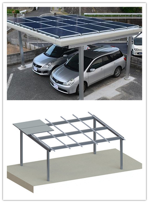Фотовольтайческий солнечный PV устанавливая автопарк CPT парковки систем высокопрочный алюминиевый
