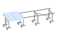 Алюминиевая Frameless система установки плоской крыши солнечная, коммерчески система установки балласта