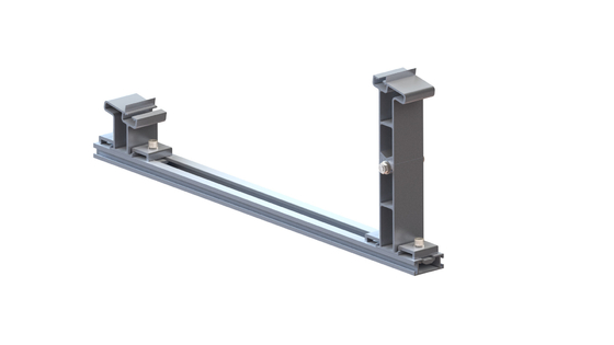 Панель балласта системы плоской крыши 10 градусов солнечная устанавливая фотовольтайческая обрамленная